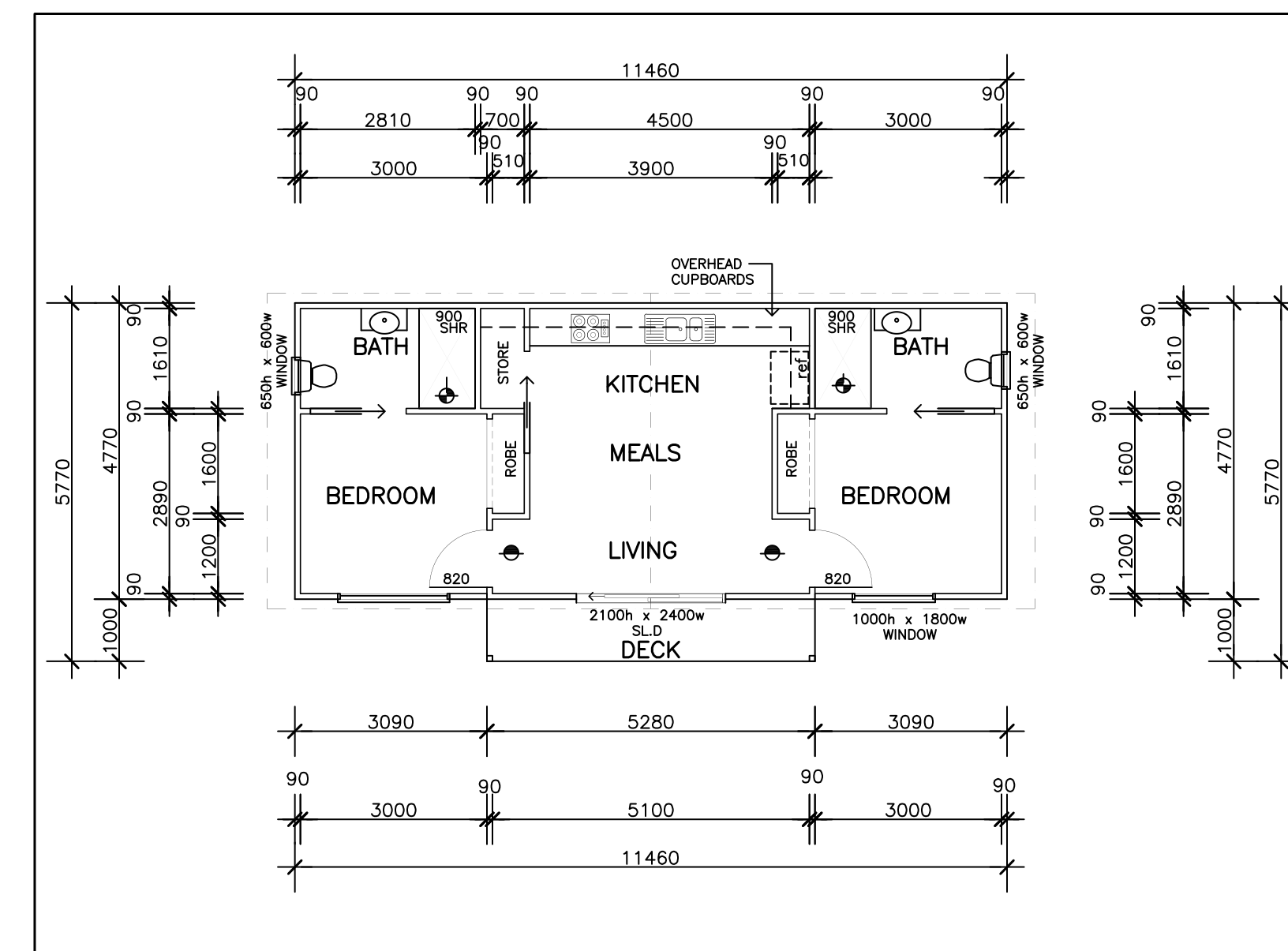 Plan 2 architect drawing