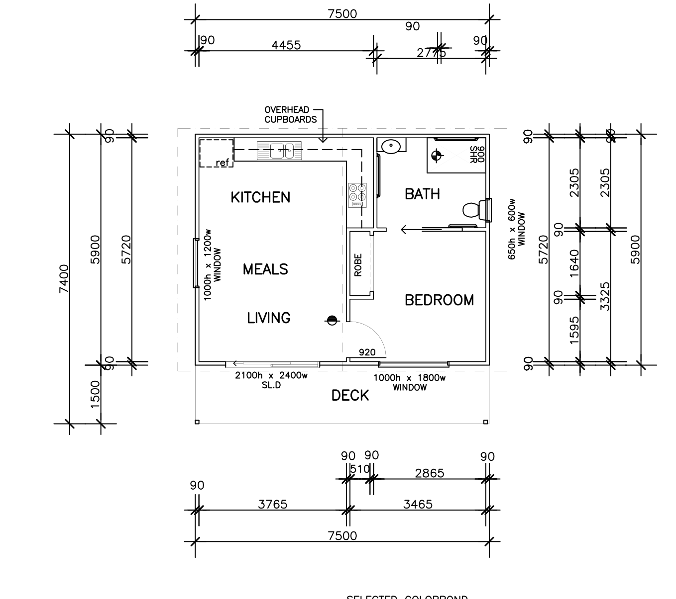 Plan 3 architect drawing
